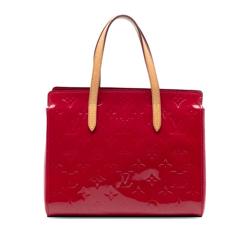Louis Vuitton Monogram Vernis Catalina BB Red Leather Very good condition - Front View