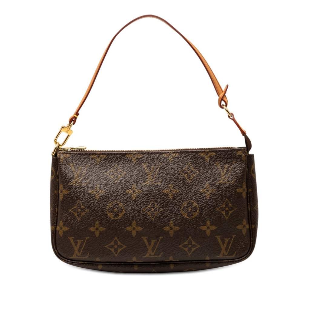 Louis Vuitton Monogram Pochette Accessoires Brown Very good condition - Front View