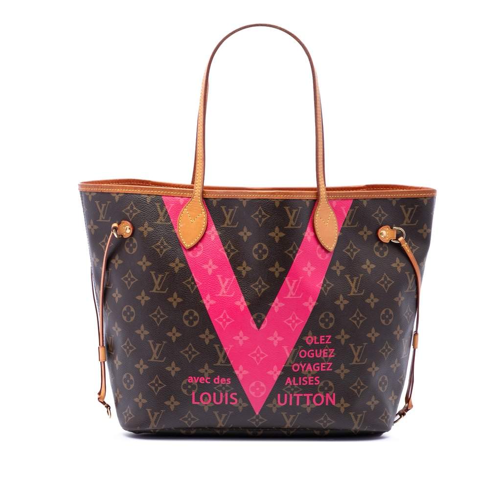 Louis Vuitton Limited Edition Monogram Grenade V Neverfull MM Brown Very good condition - Front View