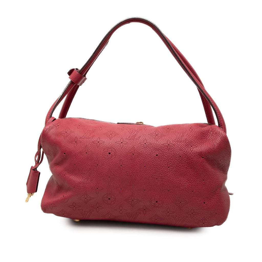 Louis Vuitton Monogram Mahina Galatea PM Red Leather Very good condition - Front View