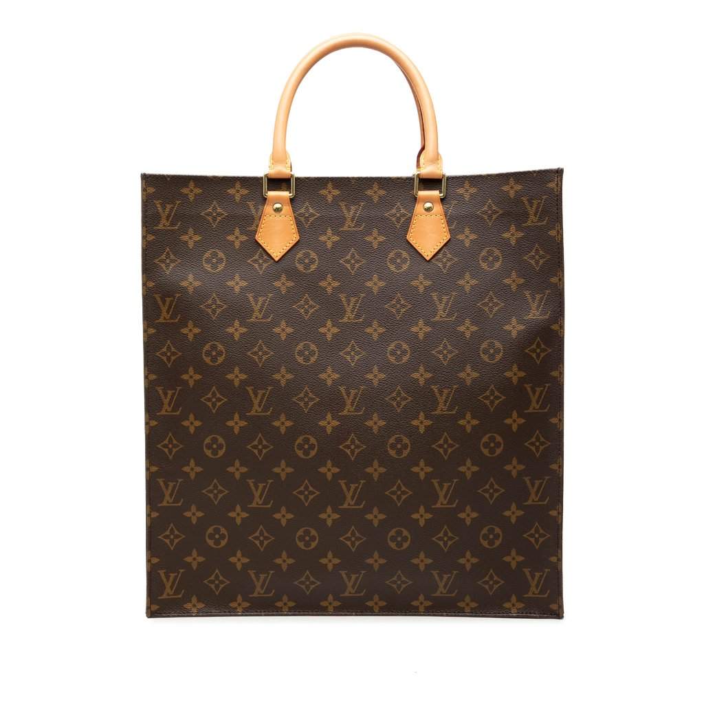 Louis Vuitton Monogram Sac Plat Brown Very good condition - Front View