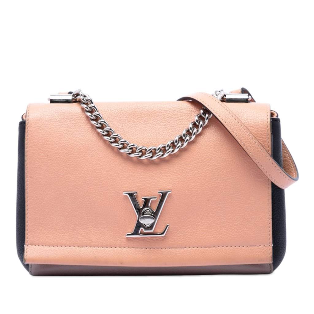 Louis Vuitton Tricolor Leather Lockme II BB Orange Leather Very good - Front View