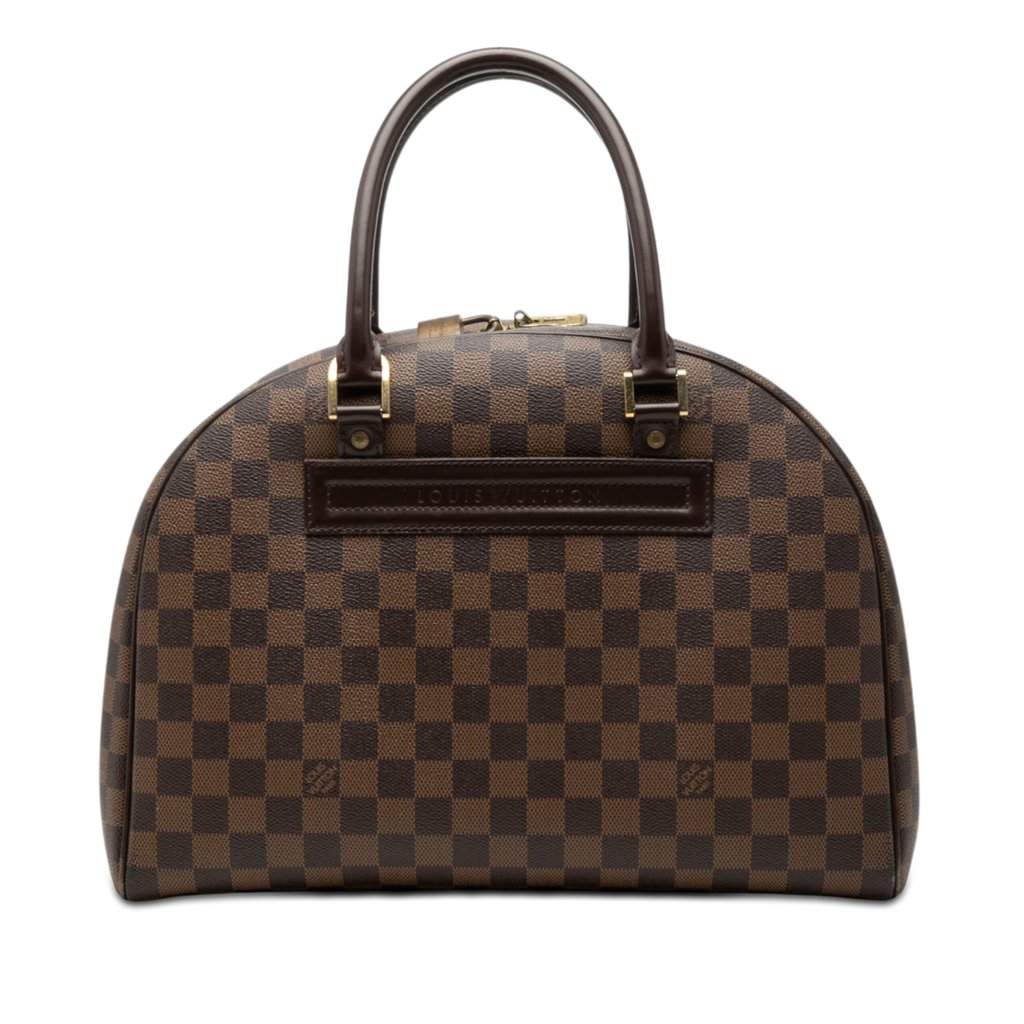 Louis Vuitton Damier Ebene Nolita Brown Good condition - Front View