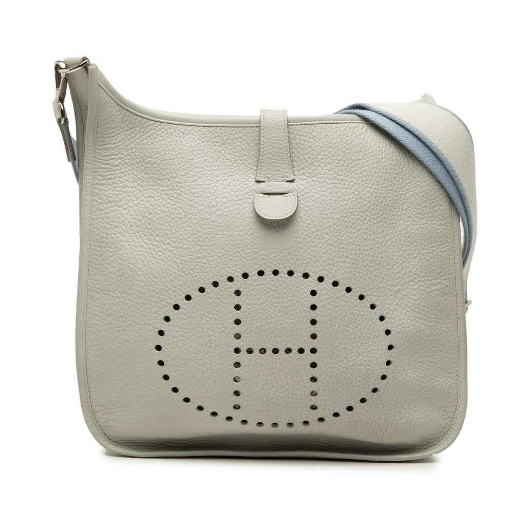 Hermès Clemence Evelyn III 33 MultiColor Leather Very good condition - Front View
