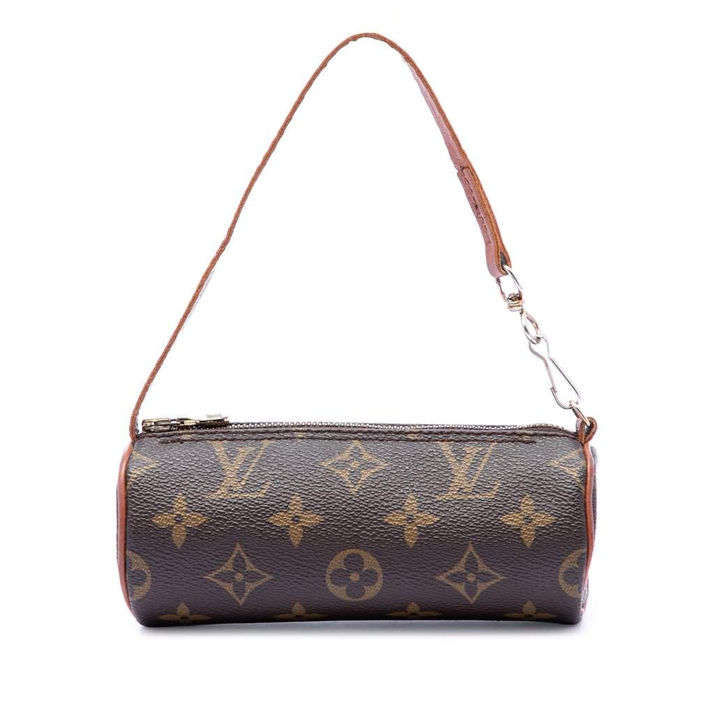 Louis Vuitton Monogram Papillon Pochette Brown Very good condition - Front View