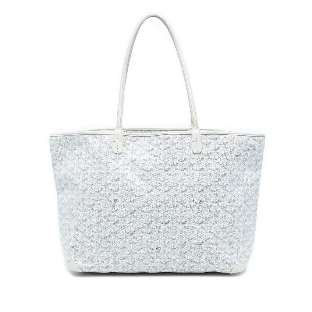 Goyard Goyardine Artois MM White Very good - Front View