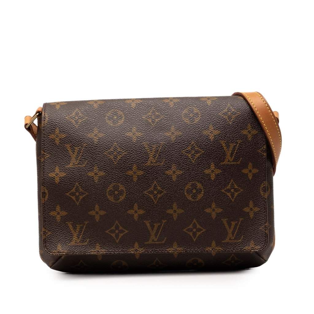 Louis Vuitton Monogram Musette Tango Long Strap Brown Very good condition - Front View