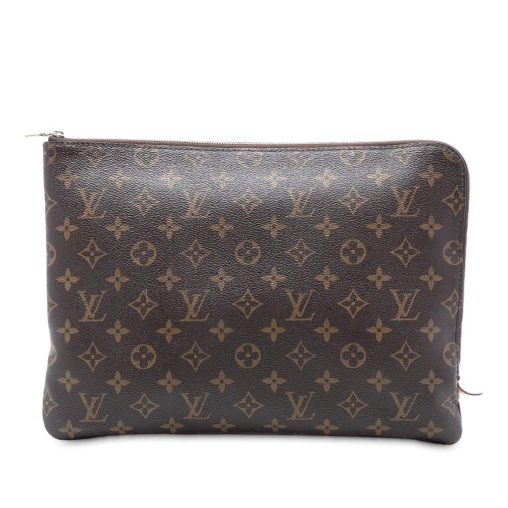 Louis Vuitton Monogram Etui Voyage MM Brown Very good condition - Front View