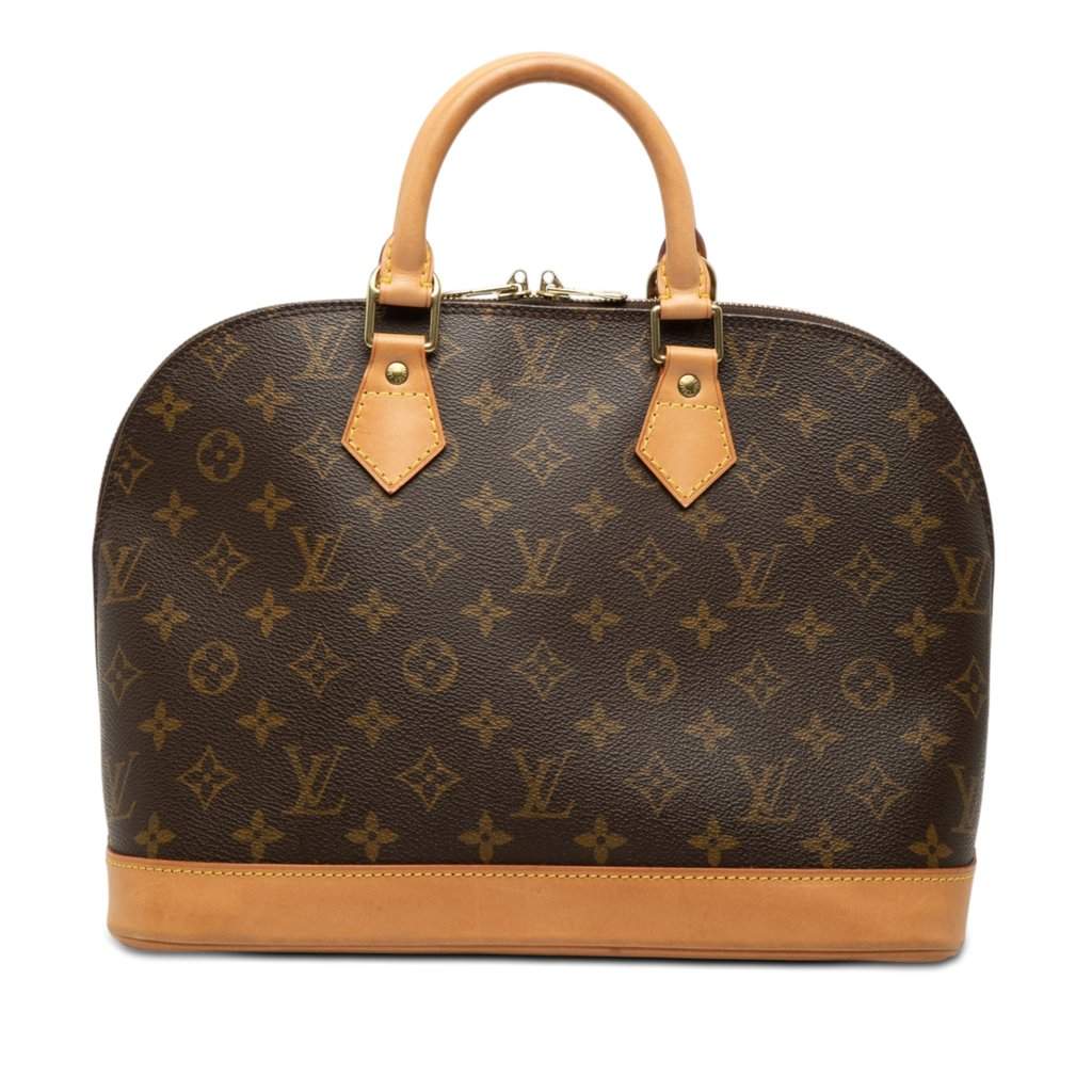 Louis Vuitton Monogram Alma PM Brown Very good condition - Front View