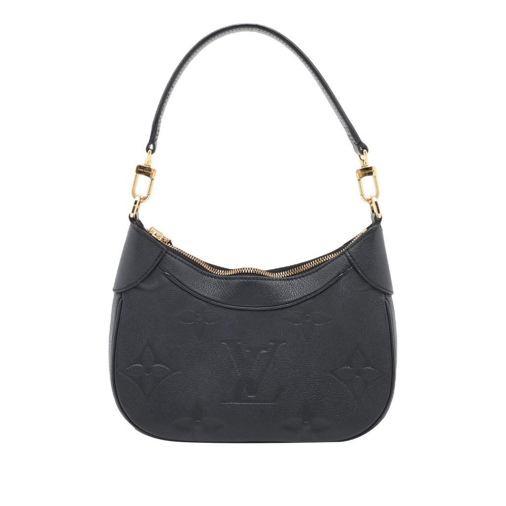 Louis Vuitton Monogram Empreinte Bagatelle Black Leather Very good condition - Front View