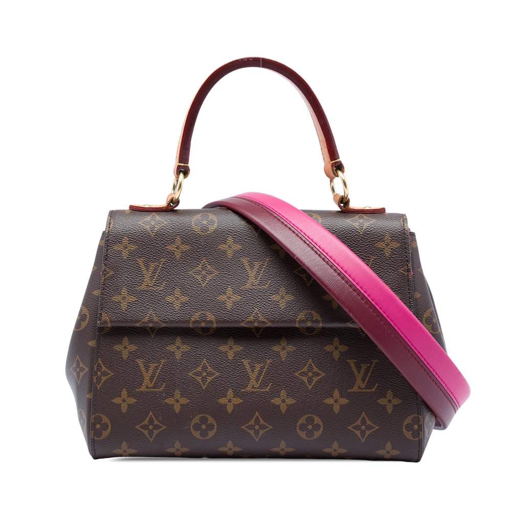 Louis Vuitton Monogram Cluny BB Brown Very good - Front View