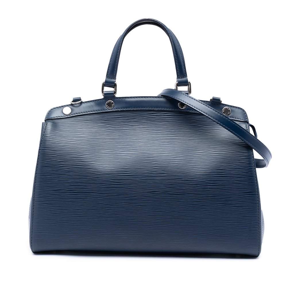 Louis Vuitton Epi Brea MM Blue Leather Very good condition - Front View