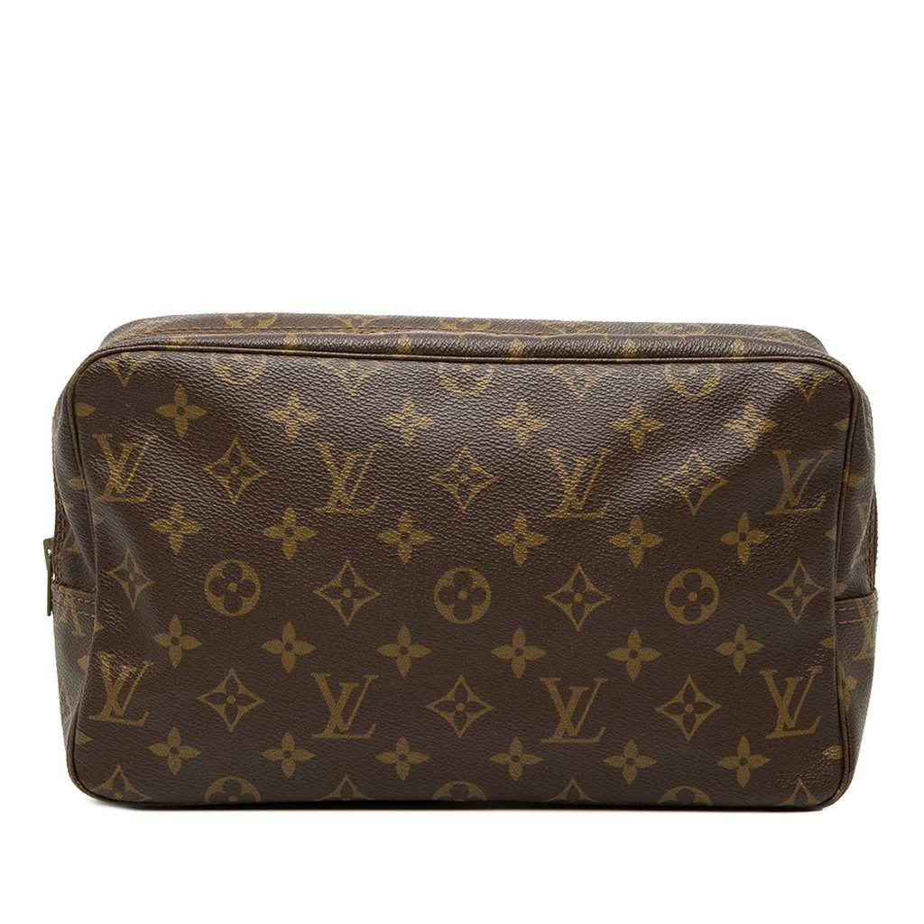 Louis Vuitton Monogram Trousse Toilette 28 Brown Very good - Front View