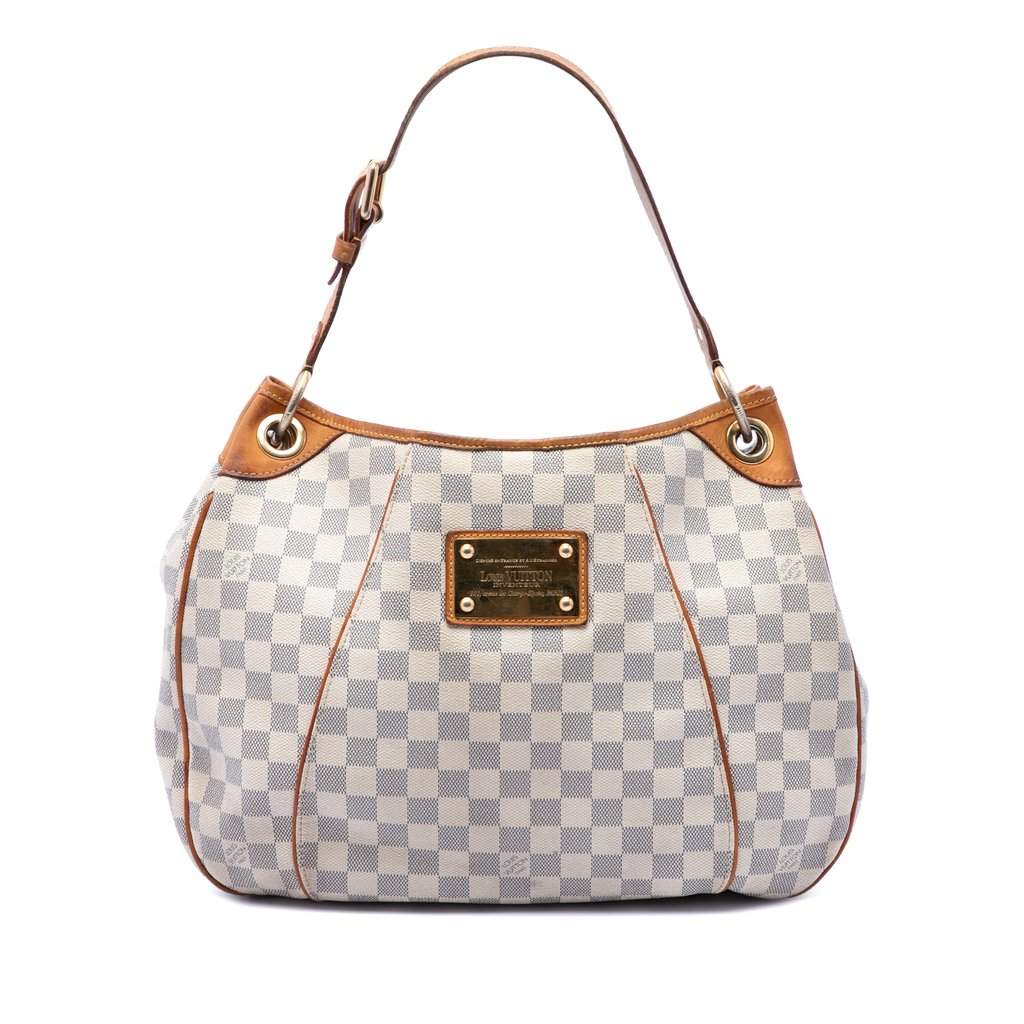 Louis Vuitton Damier Azur Galliera PM White Very good condition - Front View