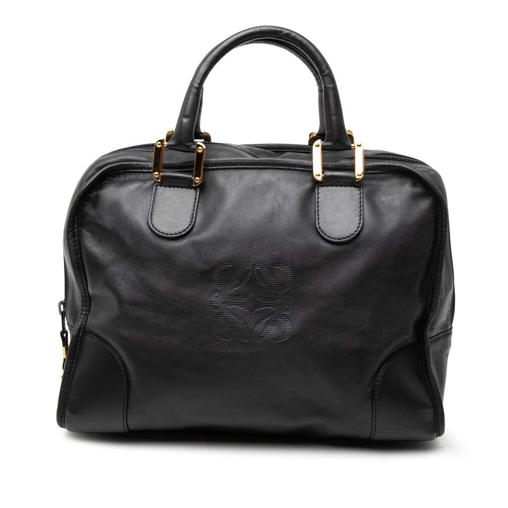 LOEWE Leather Amazona 32 Black Leather Very good - Front View