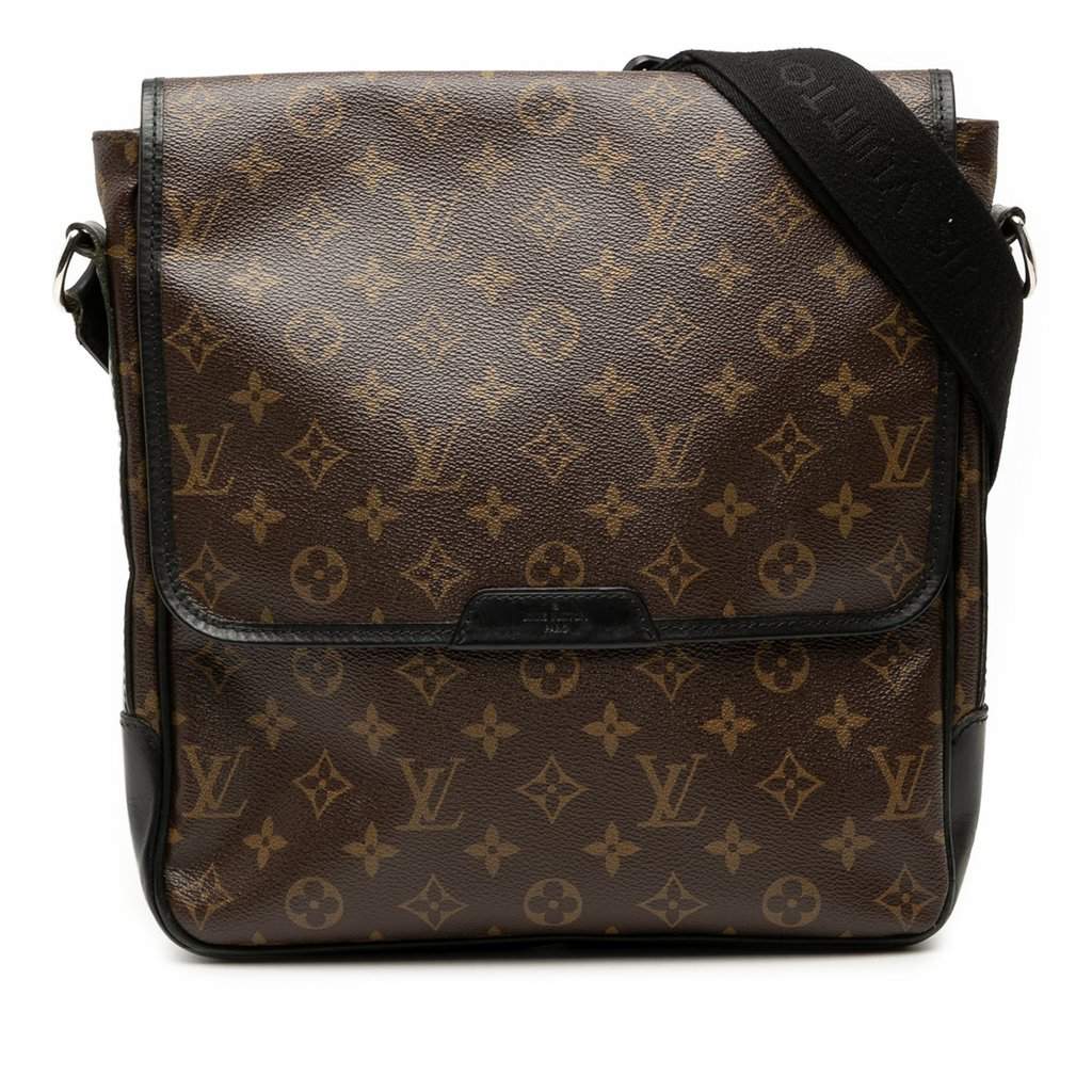 Louis Vuitton Monogram Macassar Bass MM Brown Very good condition - Front View