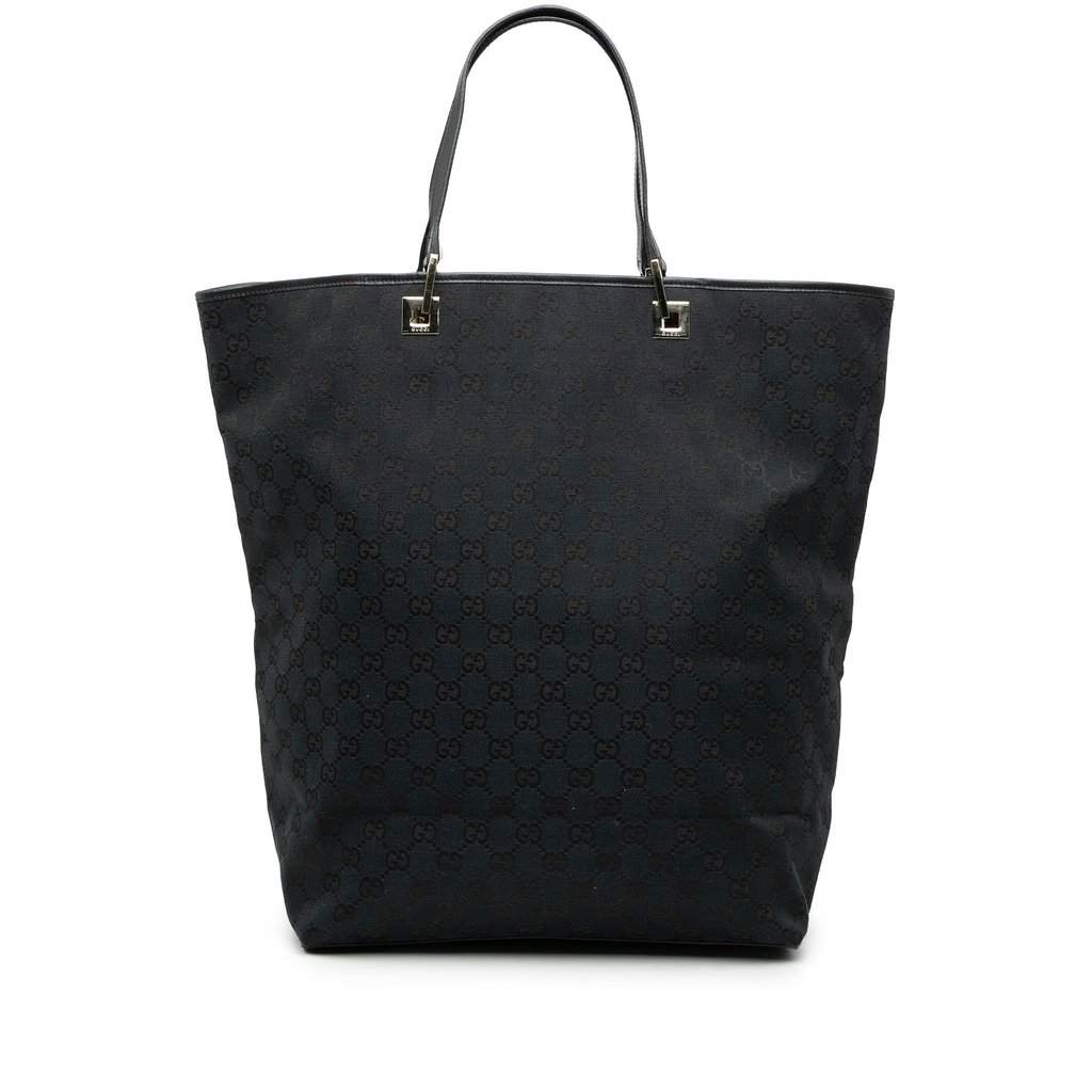 Gucci GG Canvas Tote Blue Very good condition - Front View