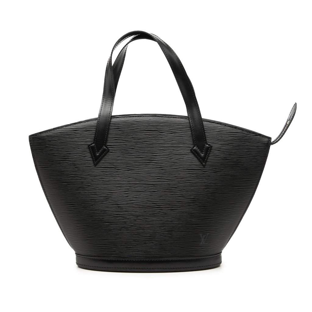 Louis Vuitton Epi Saint Jacques PM Short Strap Black Leather Very good condition - Front View