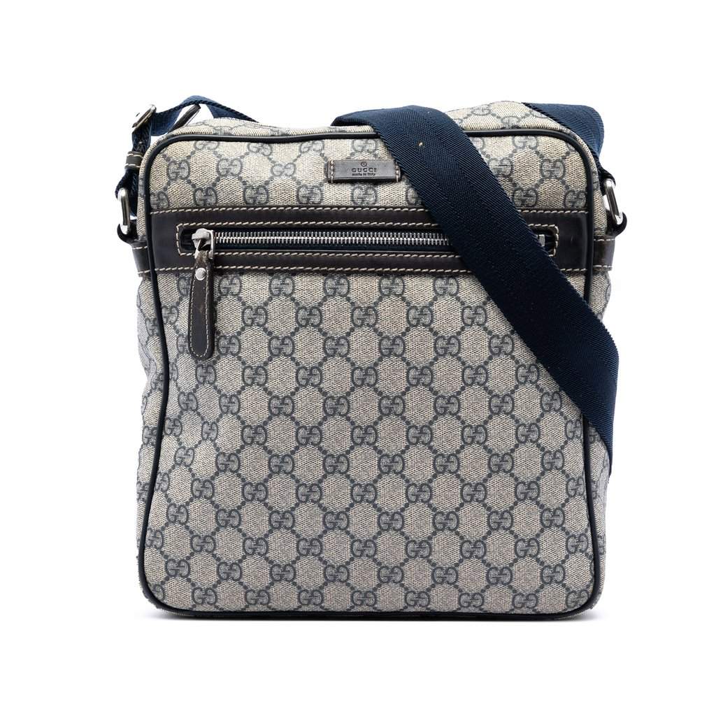 Gucci GG Supreme Crossbody Beige Very good - Front View