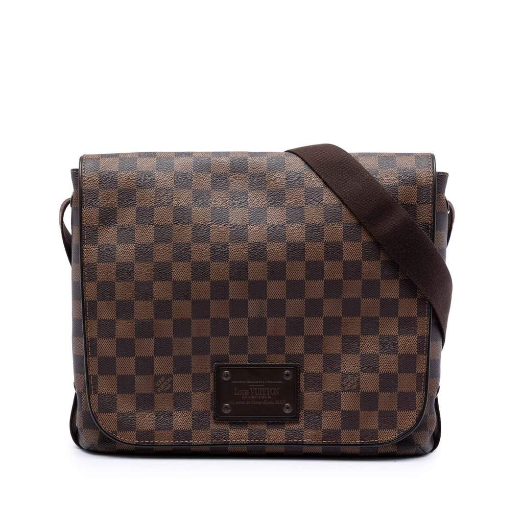 Louis Vuitton Damier Ebene Brooklyn MM Brown Very good condition - Front View