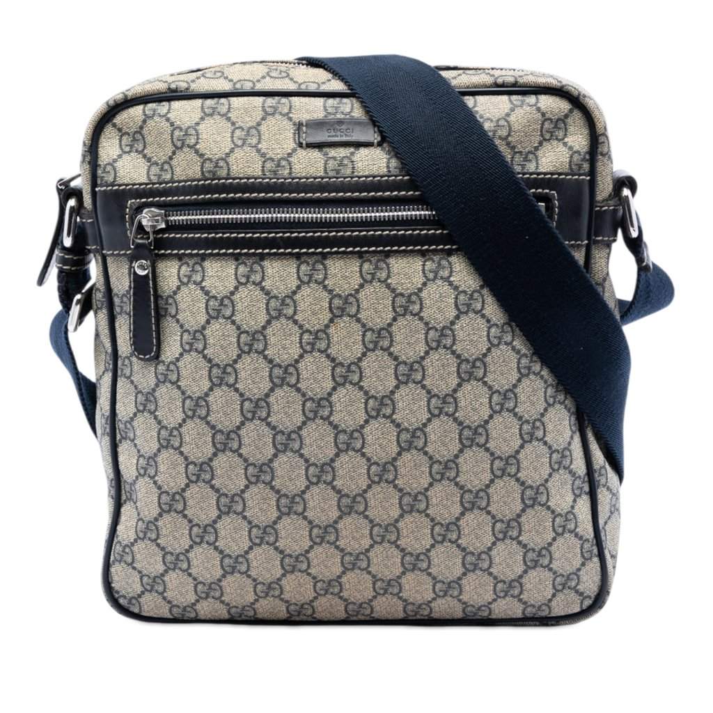 Gucci GG Supreme Crossbody Beige Very good condition - Front View