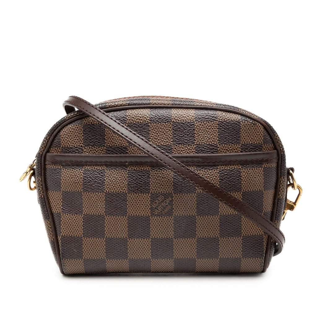 Louis Vuitton Damier Ebene Ipanema Pochette Brown Good condition - Front View