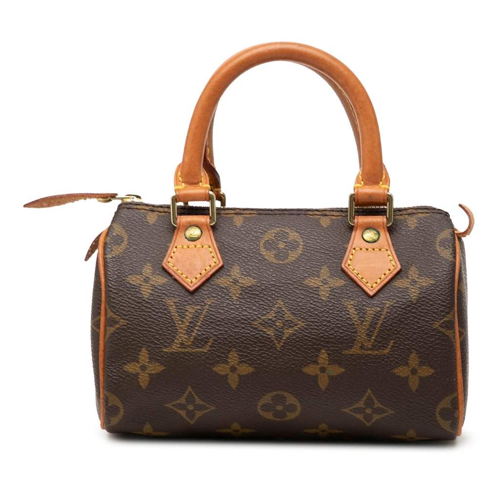 Louis Vuitton Monogram Mini Speedy HL Brown Very good - Front View