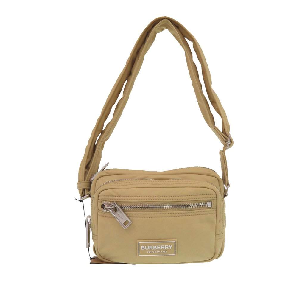 Burberry Nylon Warner Camera Bag Beige Very good condition - Front View