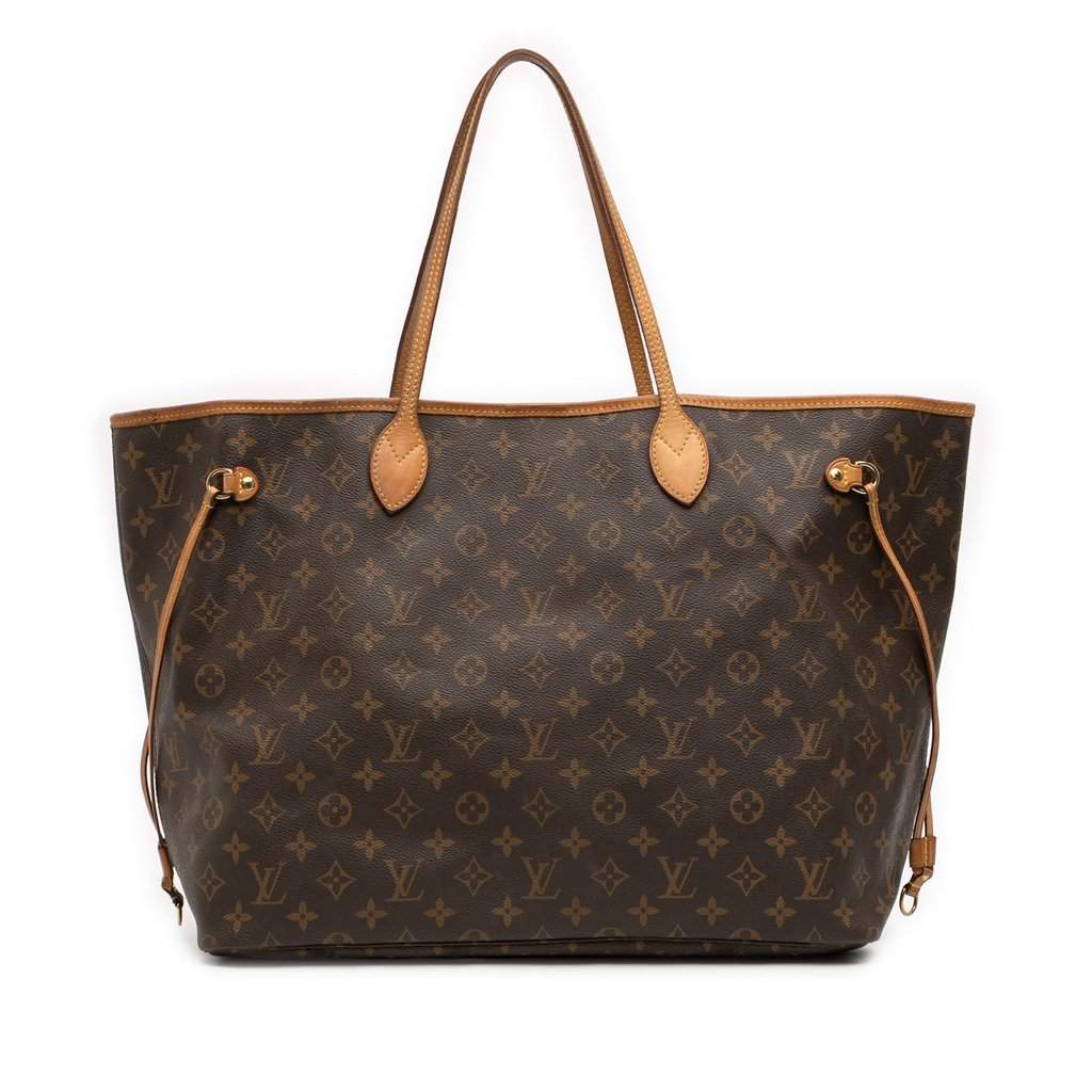 Louis Vuitton Monogram Neverfull GM Brown Very good condition - Front View