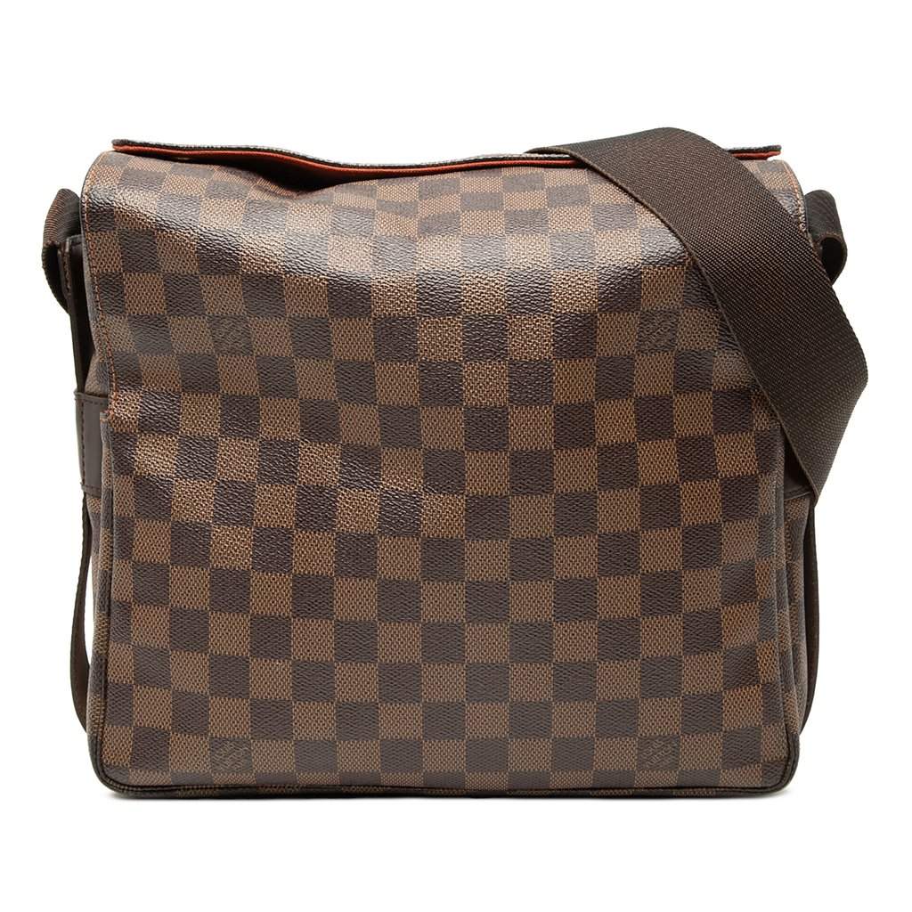 Louis Vuitton Damier Ebene Naviglio Brown Very good - Front View