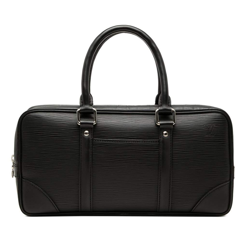 Louis Vuitton Epi Vivienne Long MM Black Leather Very good - Front View