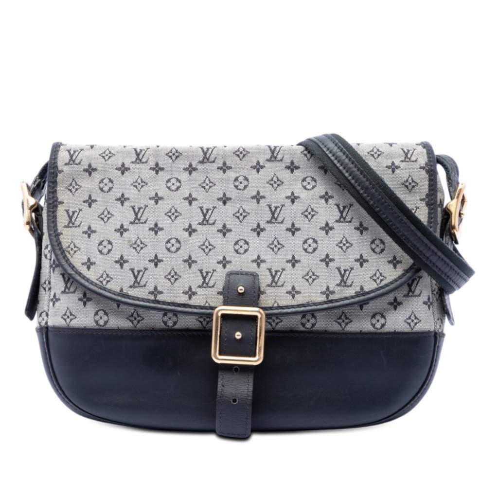 Louis Vuitton Monogram Mini Lin Marjorie Navy Very good condition - Front View