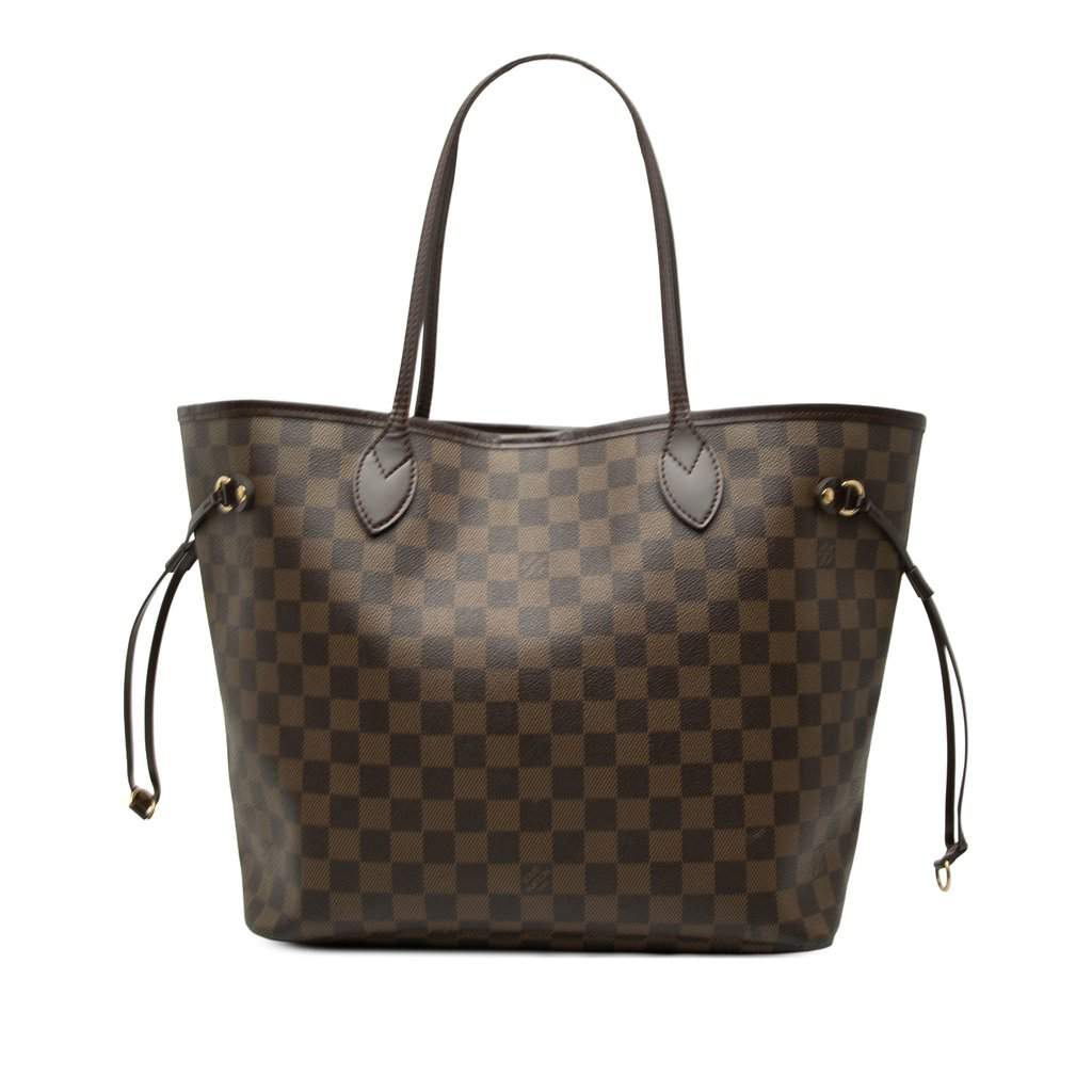 Louis Vuitton Damier Ebene Neverfull MM Brown Very good condition - Front View