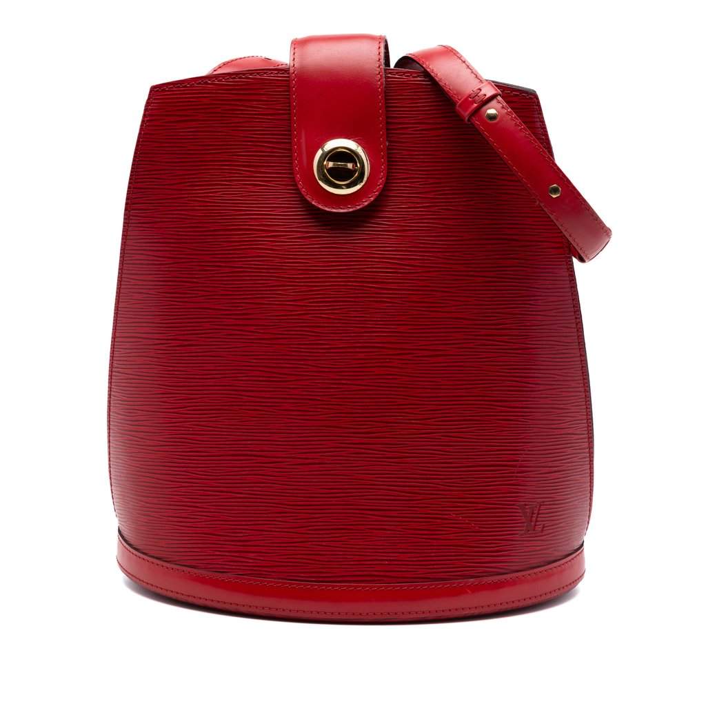 Louis Vuitton Epi Cluny Red Leather Very good condition - Front View