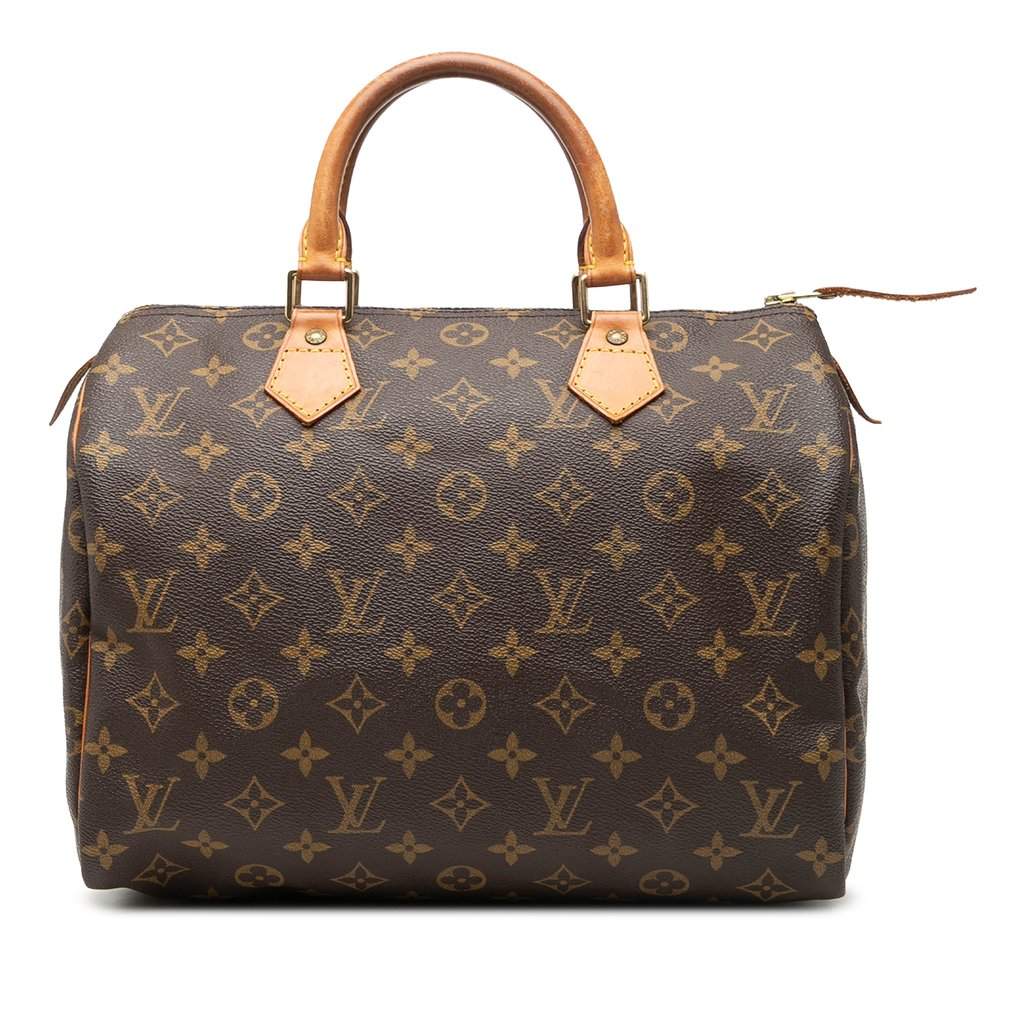 Louis Vuitton Monogram Speedy 30 Brown Very good - Front View