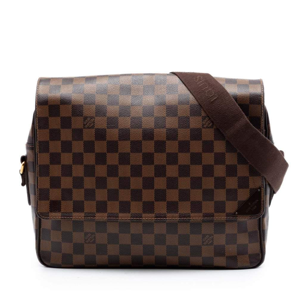 Louis Vuitton Damier Ebene Shelton MM Brown Very good condition - Front View