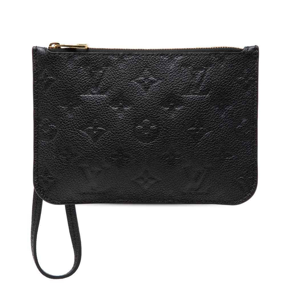 Louis Vuitton Monogram Empreinte Loop Pouch Black Leather Very good - Front View