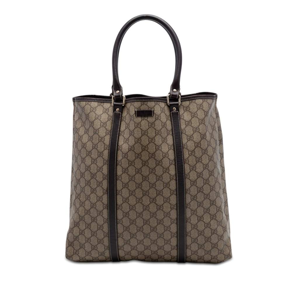 Gucci GG Supreme Joy Vertical Tote Beige Very good condition - Front View