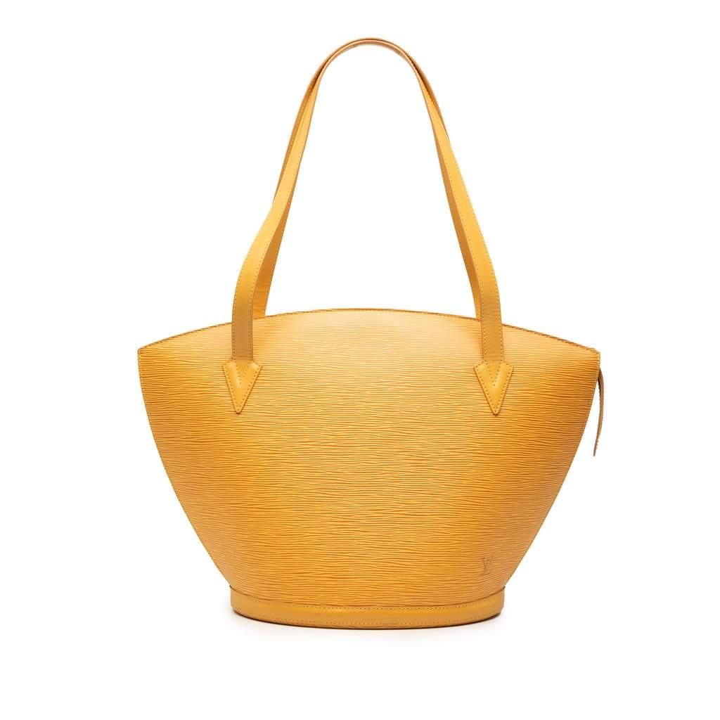Louis Vuitton Epi Saint Jacques PM Long Strap Yellow Leather Very good - Front View