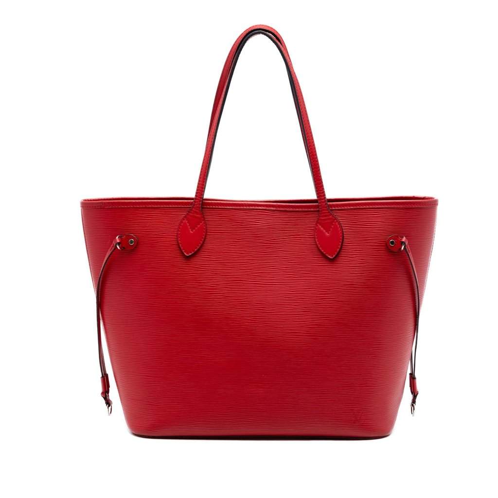Louis Vuitton Epi Neverfull MM Red Leather Very good condition - Front View