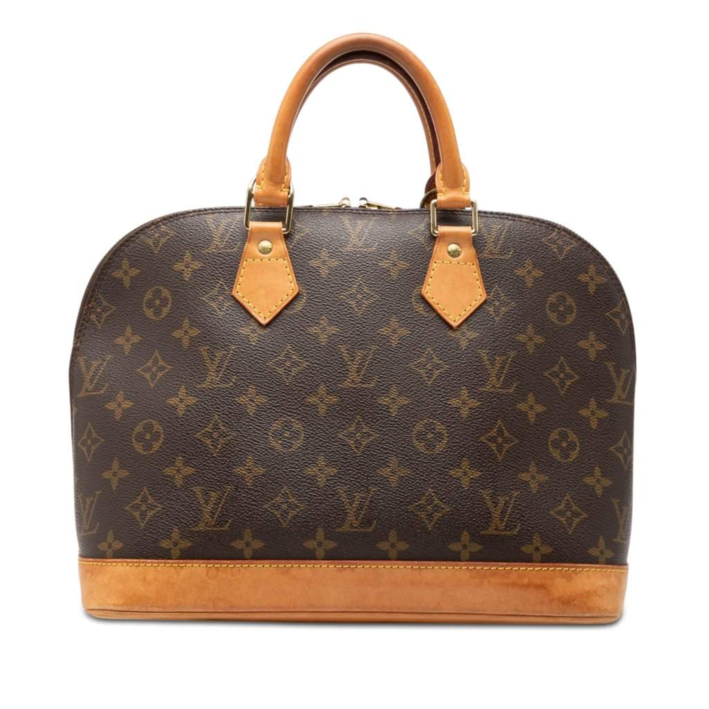 Louis Vuitton Monogram Alma PM Brown Very good - Front View