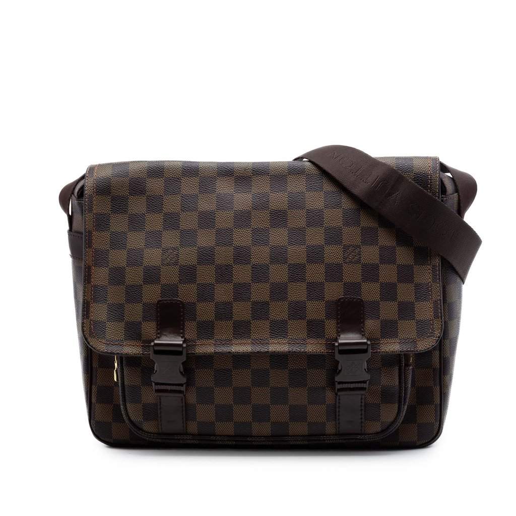 Louis Vuitton Damier Ebene Melville Brown Very good condition - Front View