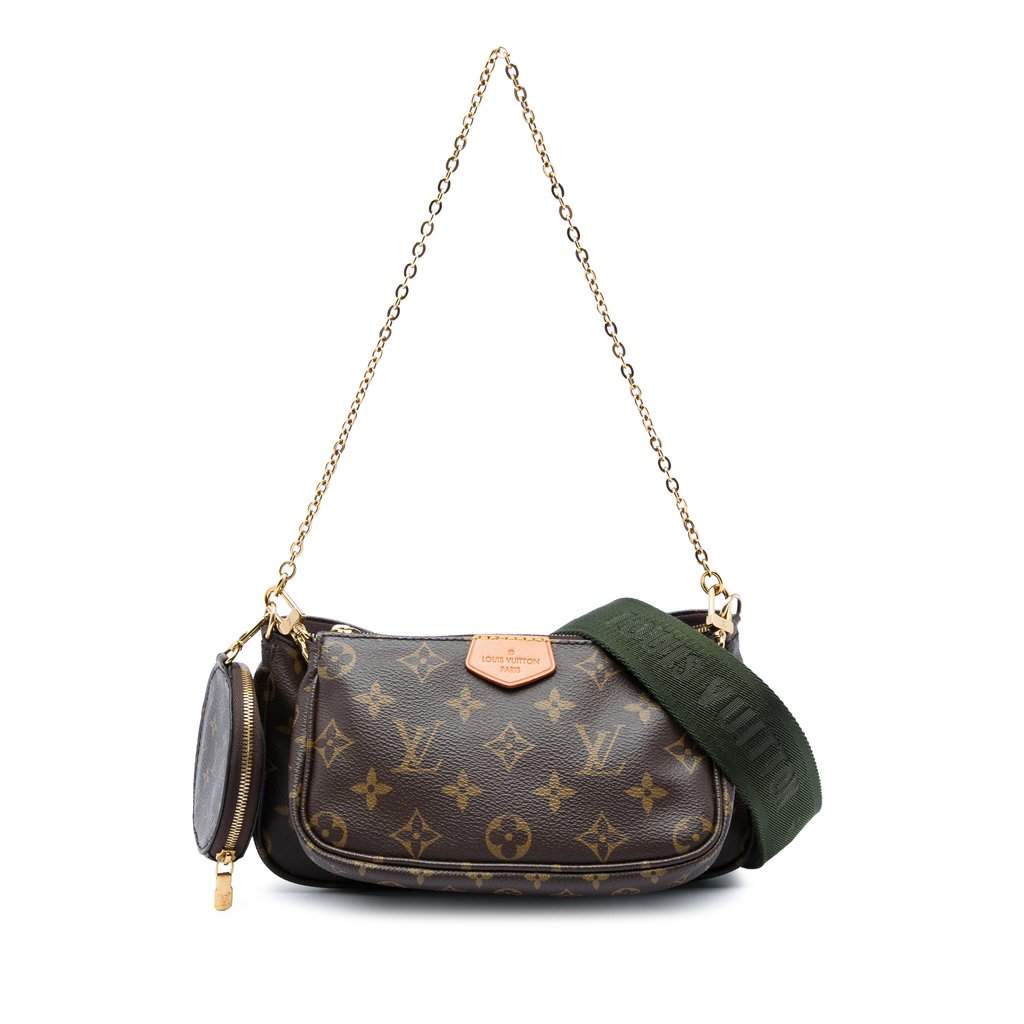Louis Vuitton Monogram Multi Pochette Accessoires Brown Very good - Front View