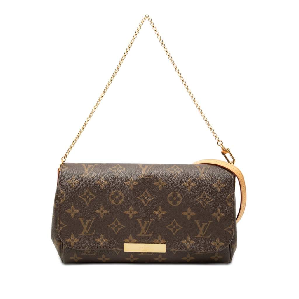 Louis Vuitton Monogram Favorite PM Brown Very good - Front View