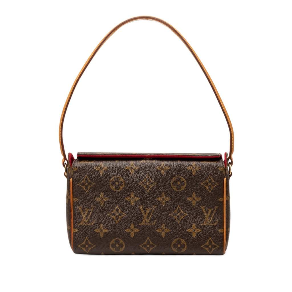 Louis Vuitton Monogram Recital Brown Very good condition - Front View