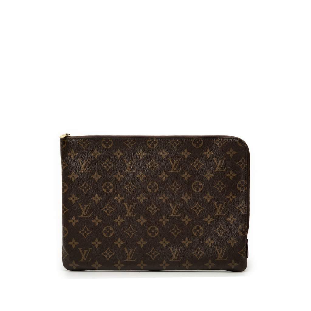 Louis Vuitton Monogram Etui Voyage MM Brown Very good - Front View