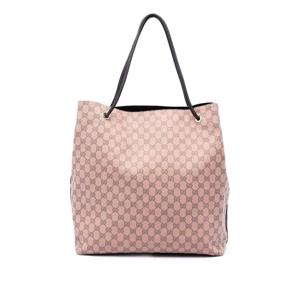 Gucci Large GG Canvas Gifford Tote Beige Very good condition - Front View