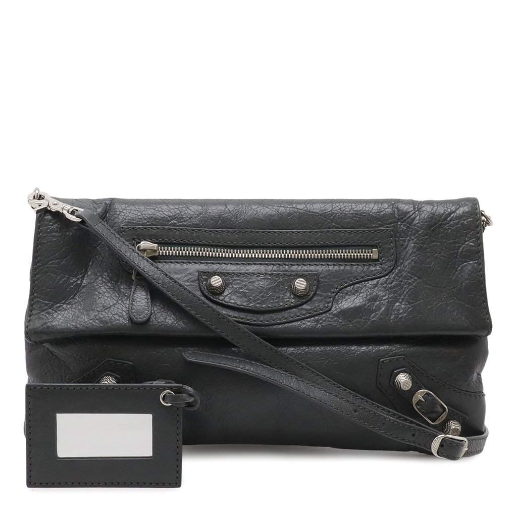 Balenciaga Motocross Agneau Giant 12 Envelope Crossbody MultiColor Leather Very good condition - Front View