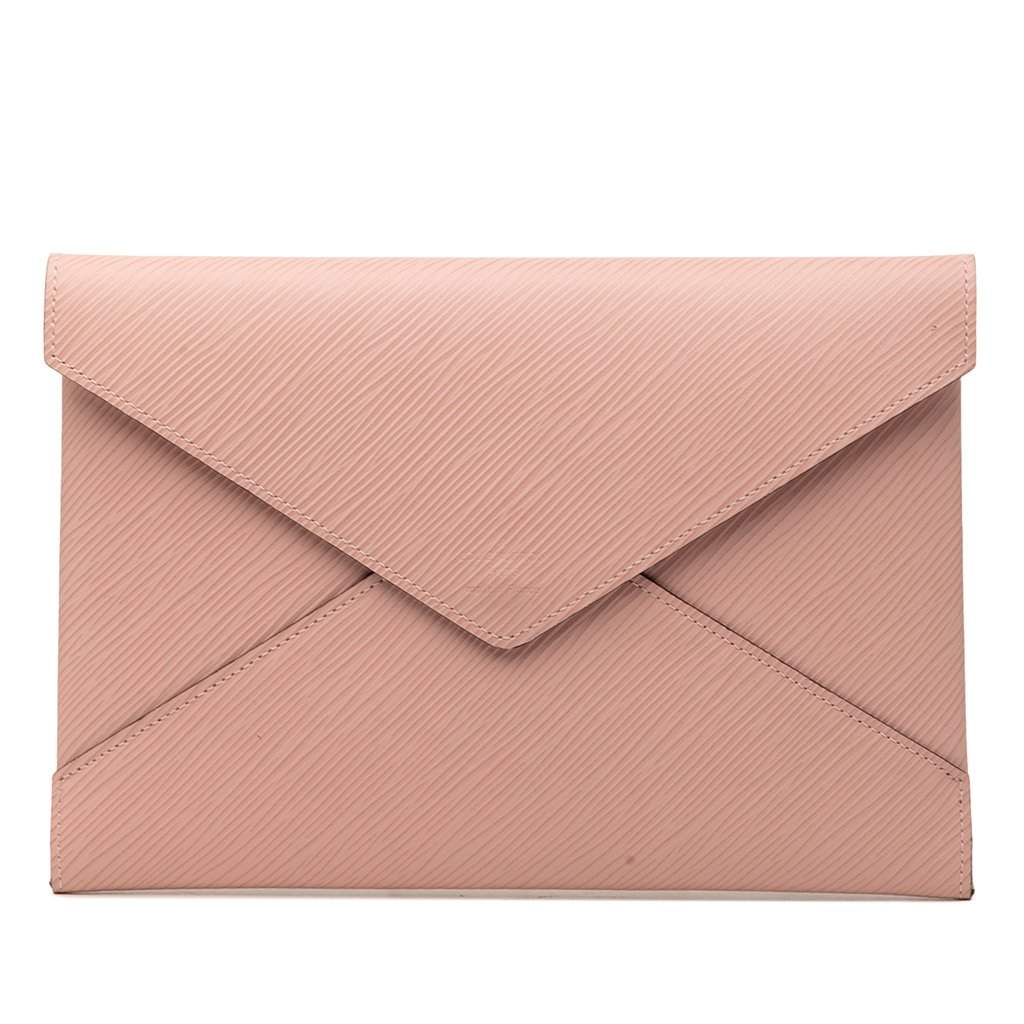 Louis Vuitton Epi Pochette Kirigami Set Pink Leather Very good condition - Front View