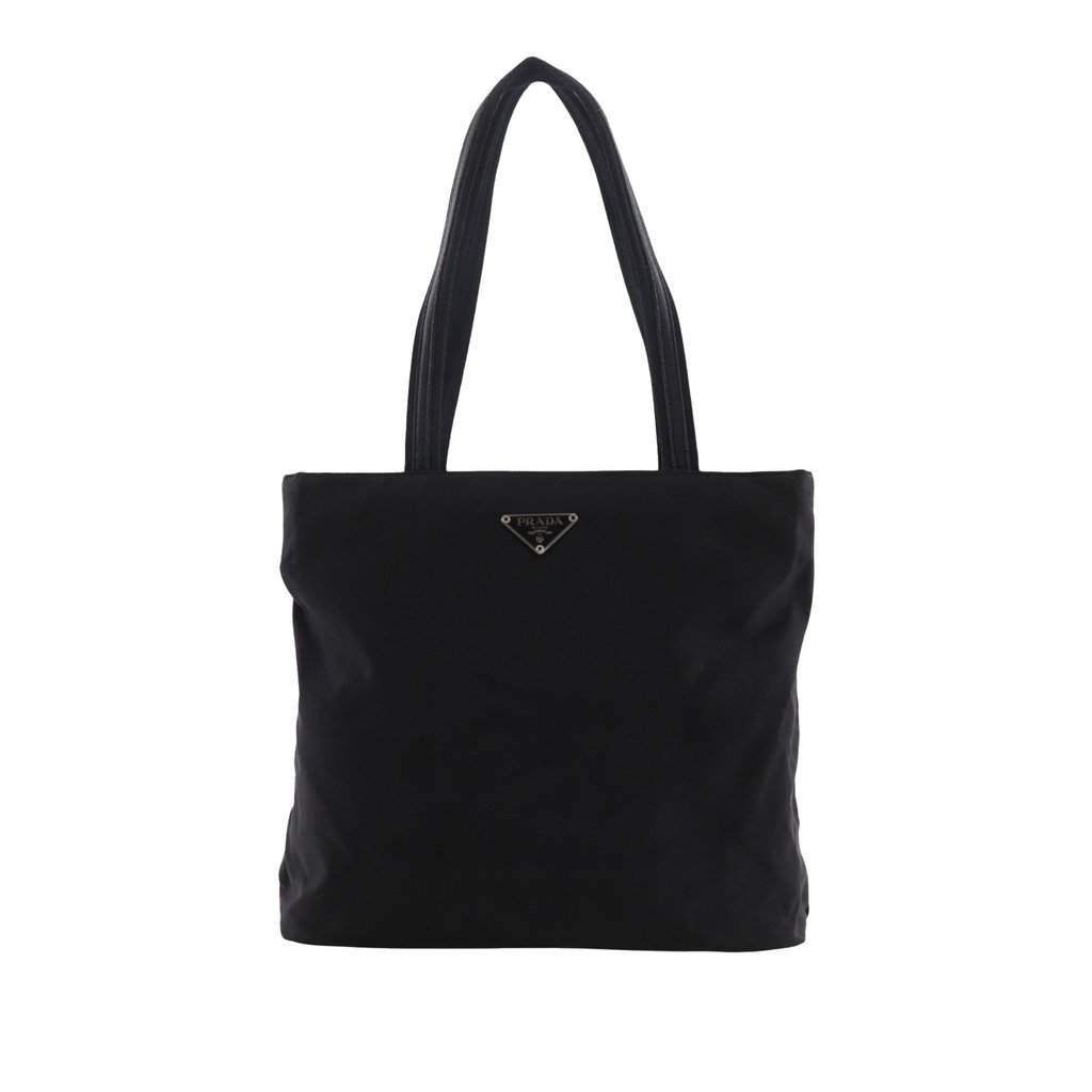 Prada Tessuto Tote Black Very good - Front View